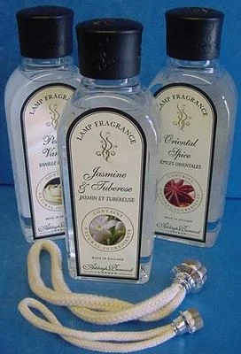 £42.99 • Buy 3 ASHLEIGH & BURWOOD 250ml FRAGRANCE OIL REFILLS WITH 2 WICKS & STONES