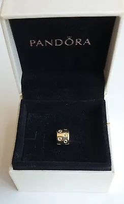 $230 • Buy Pandora Solid 14k Gold Seeing Spots Clip #750345 Retired
