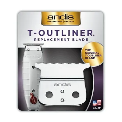 Andis Professional T-Outliner Replacement Trimmer Blade Barber Stylist (#04521) • $14.99
