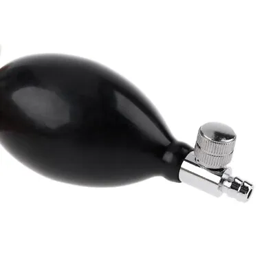 Black Sphygmomanometer Pump Bulb Smooth Operation Perfect For Air Neck Traction • £4.51
