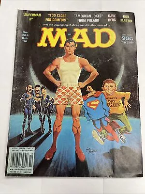 Mad Magazine No.226 Oct. 1981 Superman • $11