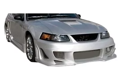 KBD Body Kits V Spec Polyurethane Front Bumper Fits Ford Mustang 99-04 • $319