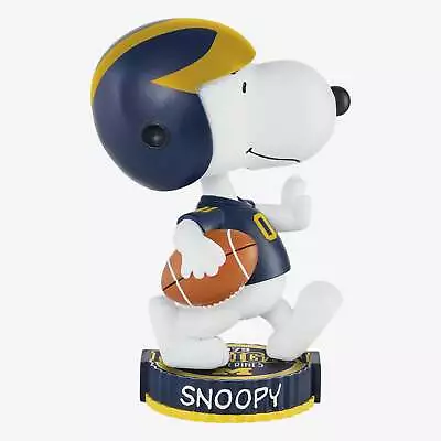 Snoopy Michigan Wolverines 2023 Peanuts Bighead Bobblehead NCAA College • $134.99