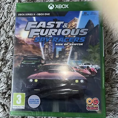 Fast And Furious: Spy Racers Rise Of SH1FT3R (Xbox One 2021)new Sealed • £19.99