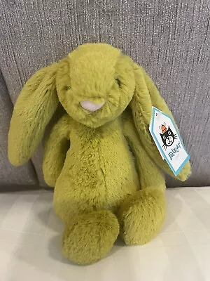 Jellycat Bashful Bunny Rabbit Zingy New Tags Retired Small  • £40