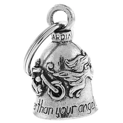 Never Ride Faster Than Your Guardian Angel Can Fly Guardian Motorcycle Ride Bell • $14.92