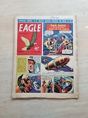 Eagle Comic Vol 8 No 39 27th September 1957 Road Making The Modern Way • £14.99