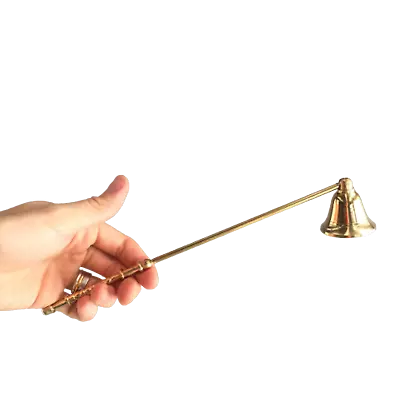 £7.97 • Buy Fabulous Solid Brass Hinged Head Candle Snuffer With 27 Cm Solid Brass Handle