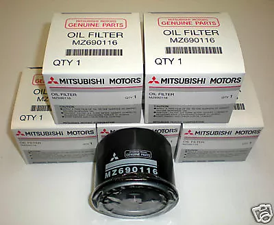 Genuine Mitsubishi Oil Filter MZ690116 Evolution Pajero Sport Shogun Challenger • $40