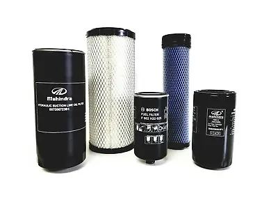 FILTER PACK OF 5 MAHINDRA 6065 2WD/6065 4WD/6065 4WD CABIN/6075  4WD/6075 Cabin • $169.99