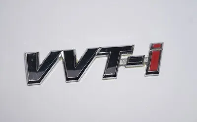 Toyota Vvt-i Logo Chrome Emblem Badge Vvti Engine • $6