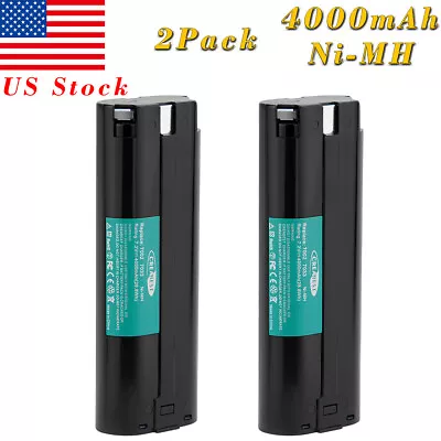 2x7.2V 4000mAh Ni-MH Battery For Makita 3700 4000 7000 7002 191679-9 632002-4 • $36.95