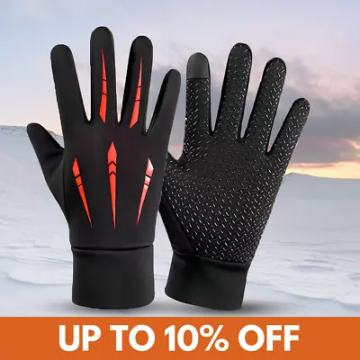 Winter Gloves Waterproof Thermal Touch Screen Windproof Men Women Warm Gloves UK • £5.99