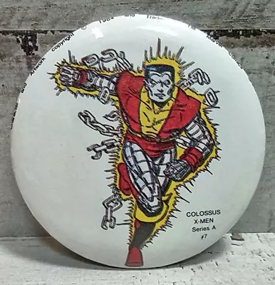Vintage Mile High Comics Marvel X-Men Colossus Series A #7 Button Pin 1984 • $4.59