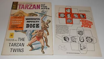 TARZAN OF THE APES No.3 Top Sellers UK 1970 W SUPER-RARE FREE GIFT  JUNGLE DICE  • £80