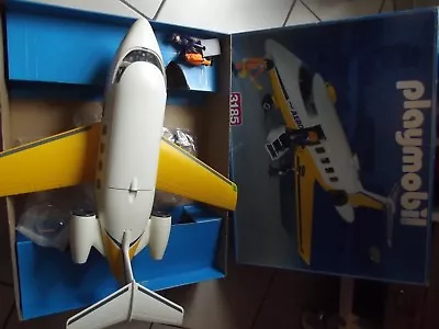 Playmobil Jet Aircraft Aero Ref 3185 In Flat Box In Box  • £39.48