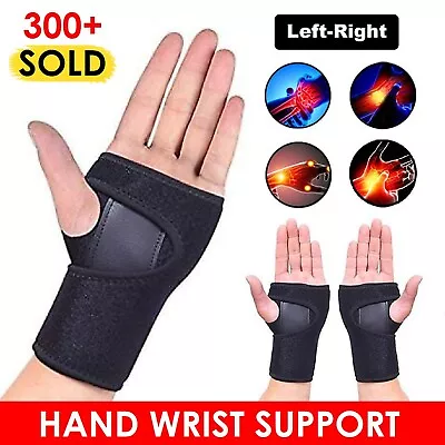 Carpal Tunnel Wrist Brace Night Sleep Wrist Support Wrist Splint Pain Men Women • $11.49