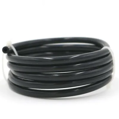 $9.99 • Buy For 1/8  3mm 20 Feet Black Fuel Air Silicone Vacuum Hose Line Tube Pipe