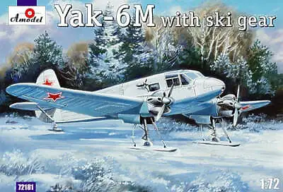 A-Model 72181 1:72 Yakovlev Yak-6M With Skis • £14.39