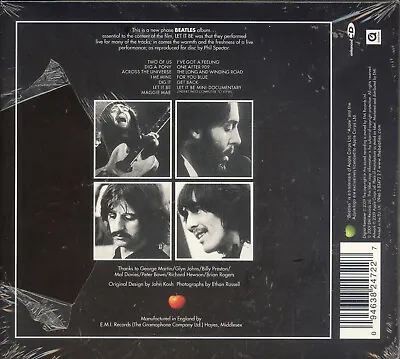 Beatles Let It Be CD NEW Digitally Remastered 2009 • $17.61