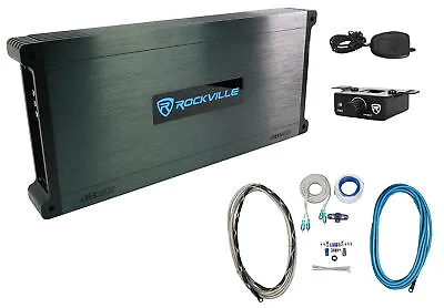 Rockville DBM65 6-Channel 2600w Rated Marine/Boat Amplifier+Amp Wire Kit • $239.95
