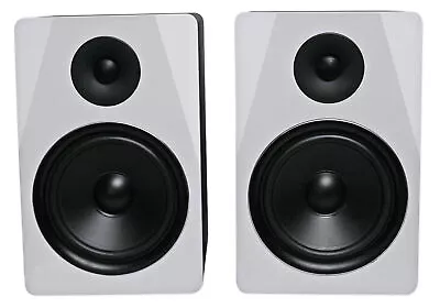 Rockville APM8W 8  2-Way 500W Active/Powered USB Studio Monitor Speakers Pair • $229.95