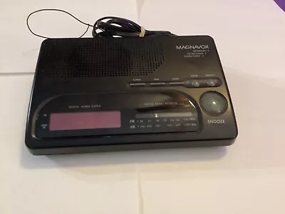 Magnavox Fm/am Radio Digital Alarm Clock Tested Works • $9.99