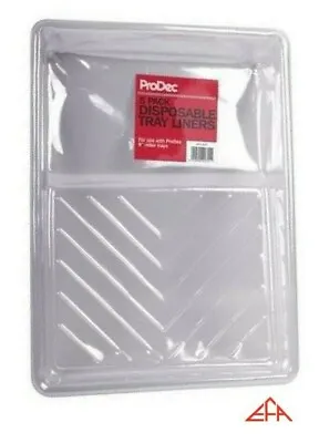 £5.89 • Buy 5 X Prodec Moulded Plastic Tray Liners For 9  Paint Rollers