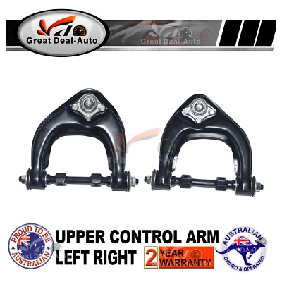 Pair Front Upper Control Arm For Mitsubishi Pajero Nh Nj Nk Nl 1991-2000 • $225
