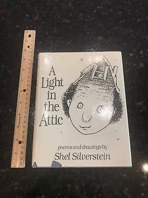 A Light In The Attic- Poems And Drawings By Shel Silverstein Hardcover Book • $6