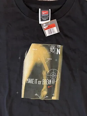 Vintage Nike Make It Or Break It T Shirt Large Nwt Never Worn • $25