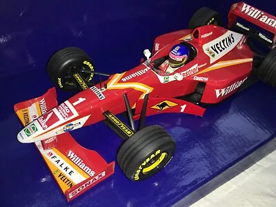 1:18 Minichamps 180980091 Jacques Villeneuve Williams Mecachrome Launch Car 1998 • $87.02