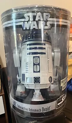 Collectors Star Wars R2-D2 Interactive 16  Astromech Droid Hasbro Robot 2002 • $175