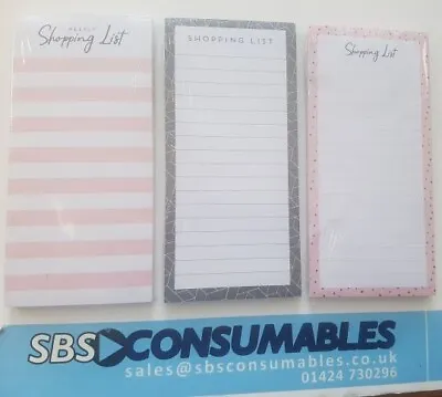 £2.95 • Buy Magnetic Shopping Pad - 80 Pages Meal Planner Tear Off Memo List Notes Fridge 