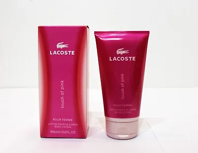 Lacoste Touch Of Pink Pour Femme 150 Ml Body Lotion *NEW & BOXED • £23.50