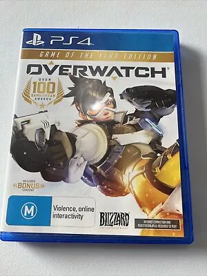 Overwatch Game Of The Year Edition PS4 Game • $6.23