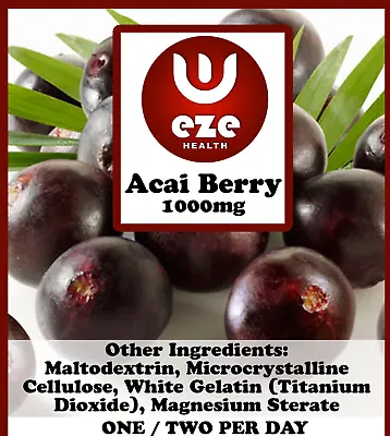£8.99 • Buy Acai 120  Berry Extreme Fat Burner Weight Loss Diet Pills Buy 2 Get 1 Free