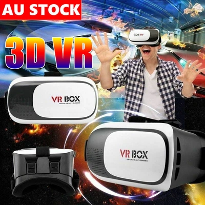 $25.79 • Buy VR Box 3D Virtual Reality Headset Glasses& Bluetooth With Remote For Smartphones