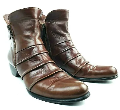 $55.98 • Buy Everybody By BZ MODA Womens Fanta Brown Glove Leather Size Eur 37 US 6.5 Narrow
