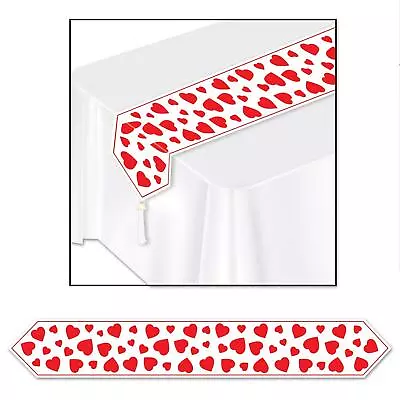 Heart Table Runner Valentine's Day Party Table Decorations - 1.83m X 28cm • £7.29