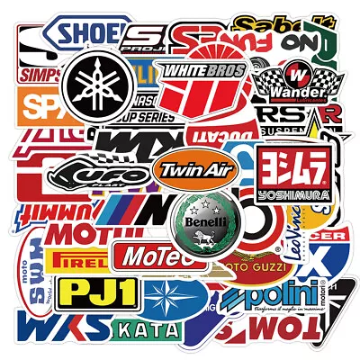 50pcs JDM Sports Draft Racing Car P2 Decal Bomb Stickers Laptop Phone Skateboard • $2.79