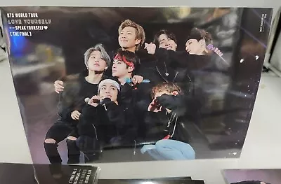 BTS-World Tour 'Love/Speak Yourself: [The Final] Mini Poster 11 5/8'' X 8 1/4'' • $8.99