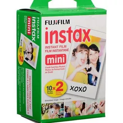 Fujifilm Instax Mini Film (3 Twin Packs 60 Total Pictures) • $33.98