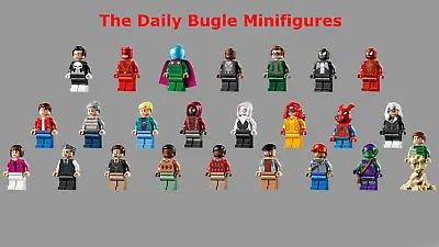 LEGO The Daily Bugle Spider-Man Minifigures 76178 - Daredevil Punisher & More • $11.72