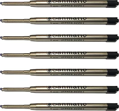 Parker Compatible Ink Pen Refills G2 Ballpoint Pens 1.0mm Medium BlackColour *10 • £4.49