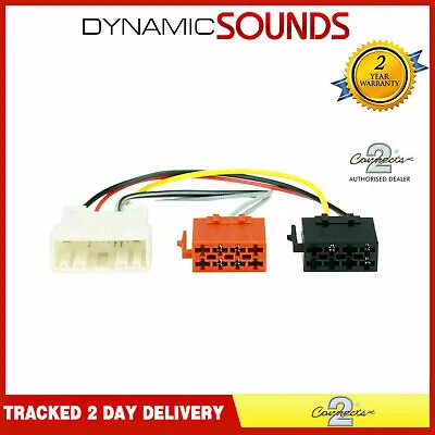 Car Stereo ISO Wiring Harness For Nissan Note Micra Note Qashqai X-Trail • £14.99