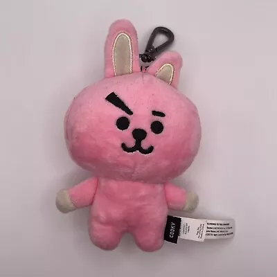 Cooky BT21 Line Friends 13cm Plush Stuffed Doll Toy With Key Ring Clip BTS • $24.95