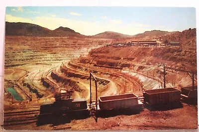 New Mexico NM Santa Rita Open Pit Copper Mine Postcard Old Vintage Card View PC • $0.50