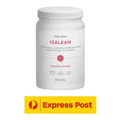 SALE ISAGENIX IsaLean Strawberry Protein Shake Meal Replacement EXP 08/2024 • $80