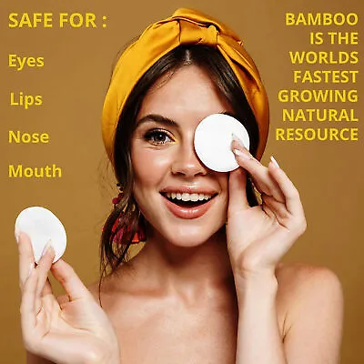 Makeup Puff Wide Application Zero Waste Makeup Remover Pad Comfortable • $12.23